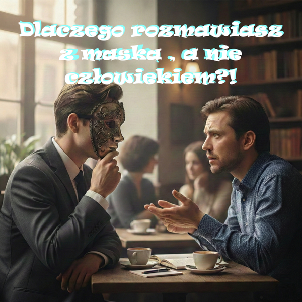 Dlaczego rozmawiasz z maska , a nie człowiekiem?!